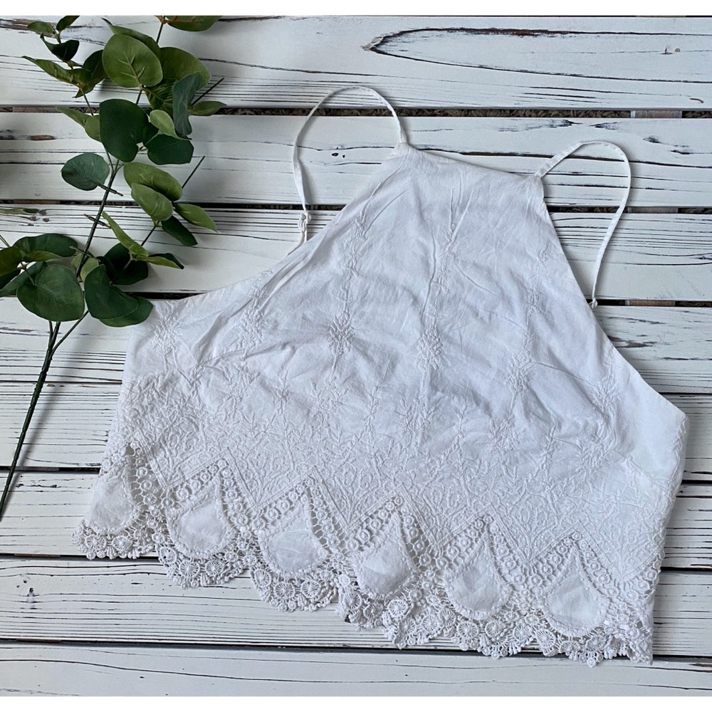 Kendall & Kylie Lace Crop Top